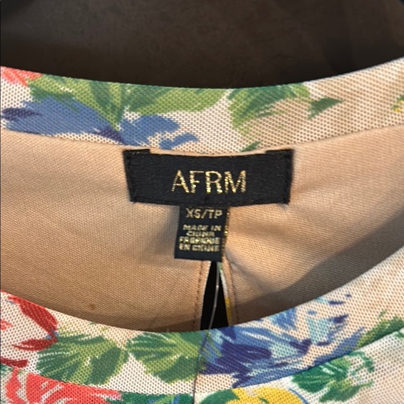 AFRM Floral Mini Dress - Multicolor - Picture 5 of 9